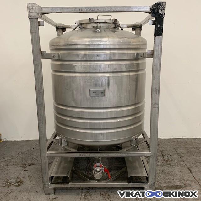 Container inox 1000 L
