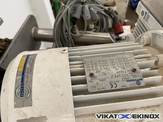 VORTEX S/S rising head mixer 400 litres - double jacket