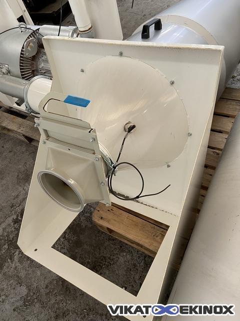 Unité de transfert et remplissage pour 2 silos de 200 litres TIM TRANSITUBE