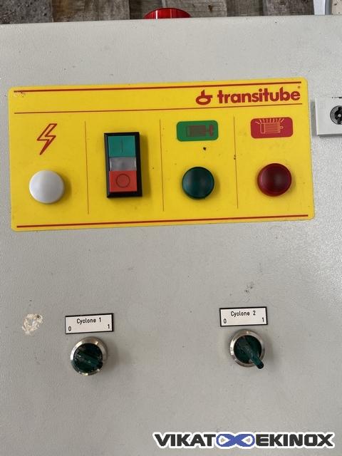 Unité de transfert et remplissage pour 2 silos de 200 litres TIM TRANSITUBE