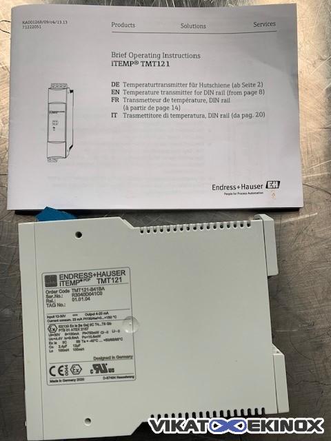 Convertisseur de température Endress Hauser ITEMP TMT121