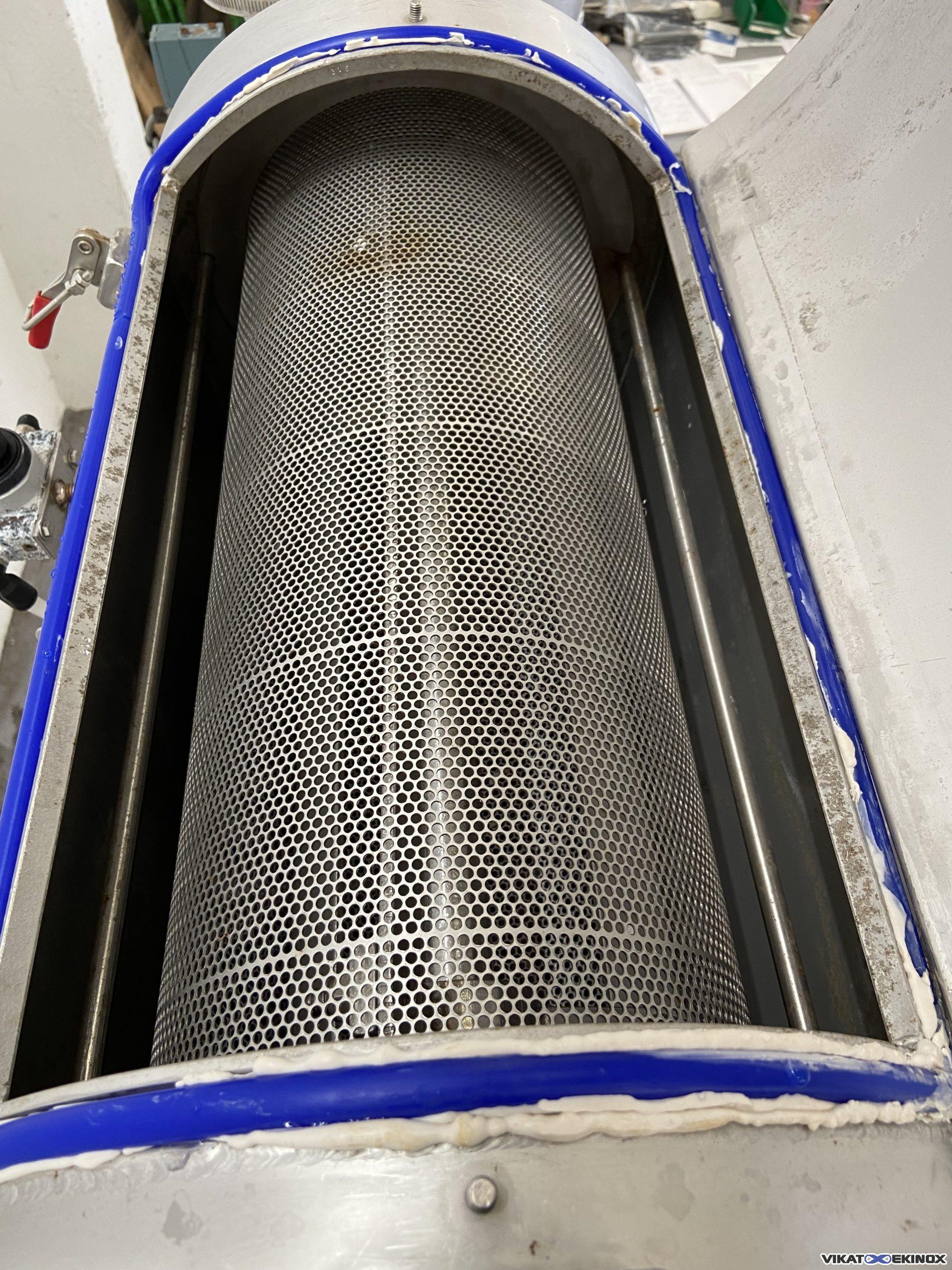 Unité de tamisage GUERIN SYSTEMS inox - Tamis centrifuge - Aimant GOUDSMIT - Ecluse DMN