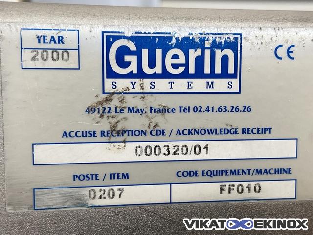 Unité de tamisage GUERIN SYSTEMS inox - Tamis centrifuge - Aimant GOUDSMIT - Ecluse DMN