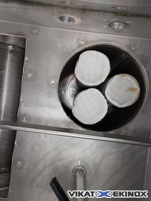 Unité de tamisage GUERIN SYSTEMS inox - Tamis centrifuge - Aimant GOUDSMIT - Ecluse DMN