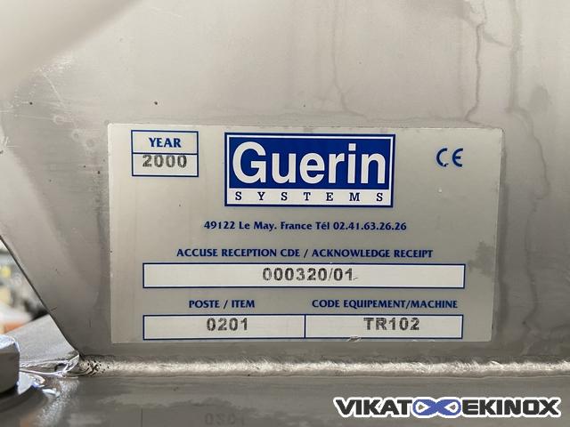 Unité de tamisage GUERIN SYSTEMS inox - Tamis centrifuge - Aimant GOUDSMIT - Ecluse DMN