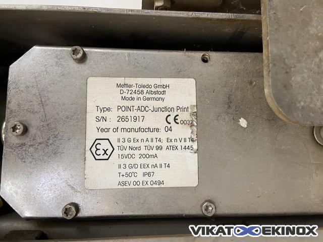 METTLER TOLEDO 300 kg S/S lifting weighing platform type DUCS 300 S