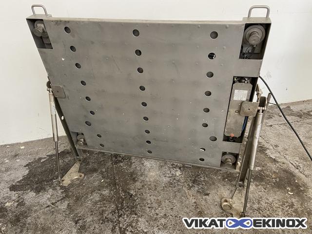 Plateforme de pesage inox relevable 300 kg METTLER TOLEDO type DUCS 300 S
