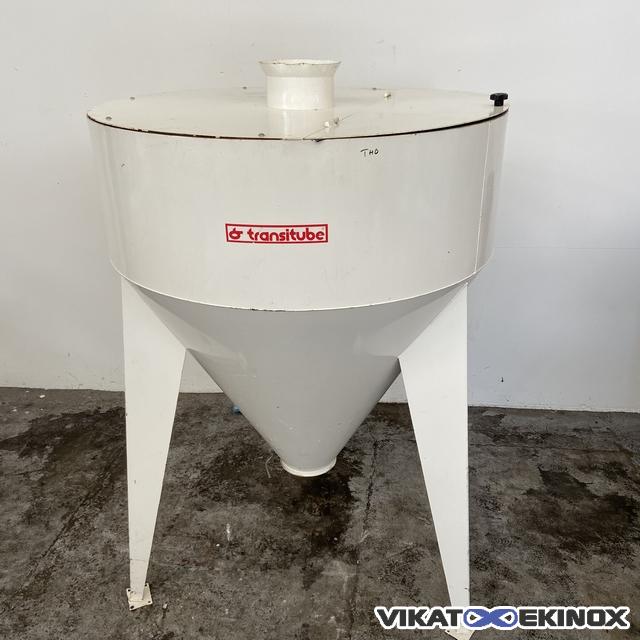 Trémie acier 790 litres TRANSITUBE
