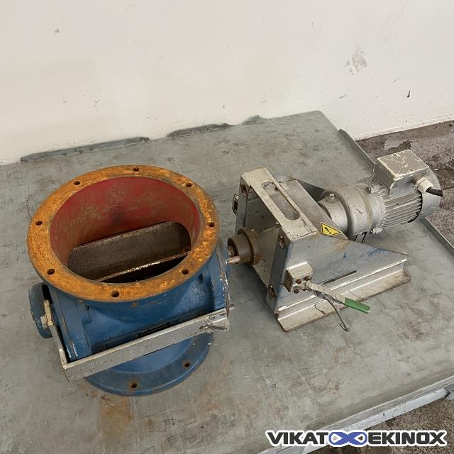 Vanne écluse rotative acier Ø 250 mm VDL HEESEN TECHNOCOM type HT-250
