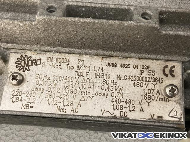 Vanne écluse rotative acier Ø 250 mm VDL HEESEN TECHNOCOM type HT-250