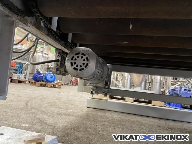 Installation de vidage/remplissage pour liquide 0 à 1500 kg FRICKE type 1100/32+36 EX