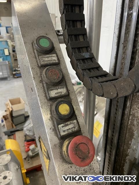Installation de vidage/remplissage pour liquide 0 à 1500 kg FRICKE type 1100/32+36 EX