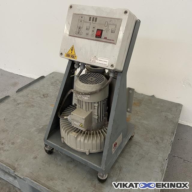 Soufflante ELMO-G 1.3 kw avec boitier MORETTO type V1 T4/8 PET