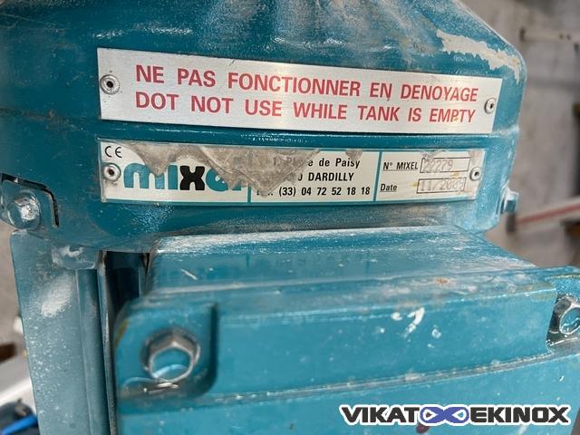 Cuve de mélange inox 1600 litres ABB type DILUTION TANK