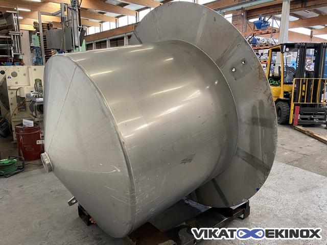 Cuve de mélange inox 1600 litres ABB type DILUTION TANK