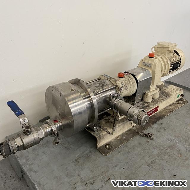 Pompe à piston excentré MOUVEX type C8 I ST-L.VT-CLIVR-S-I/1