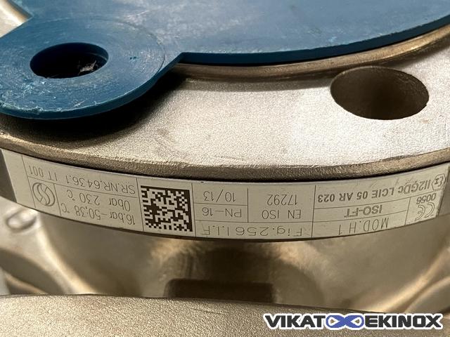 Vanne inox à boule DN80 motorisée SECTORIEL