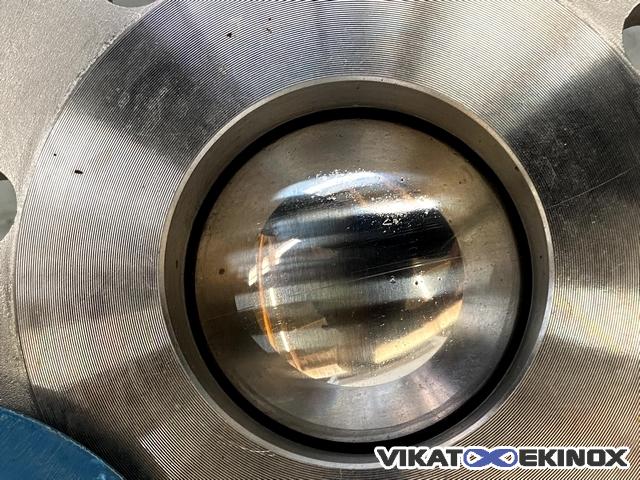 Vanne inox à boule DN80 motorisée SECTORIEL