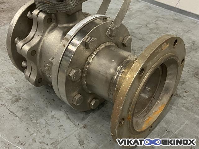 SECTORIEL motorised ball valve DN100
