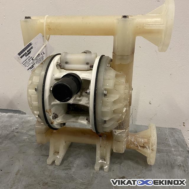 Pompe à membranes polypropylène VERSA-MATIC PUMP type E1PP4R4T9-CP- Elima Matic