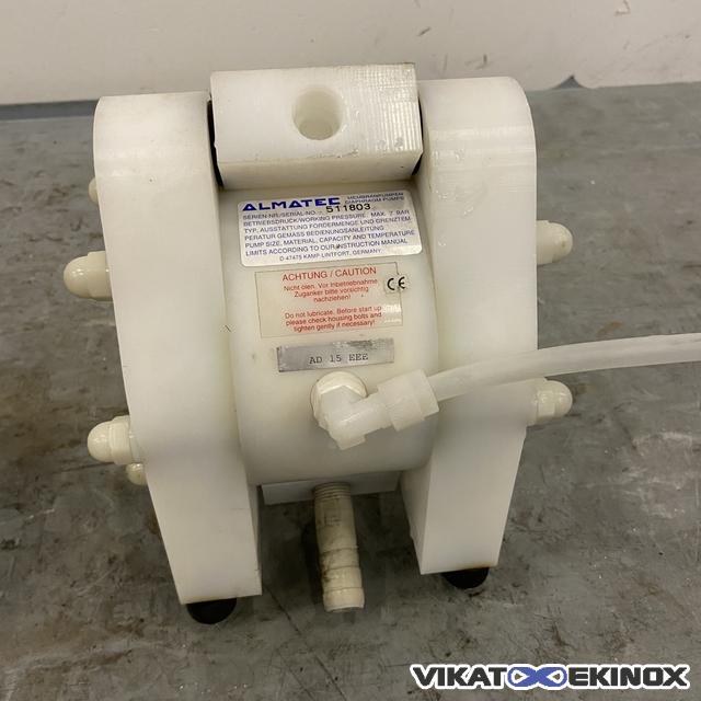 Pompe à membranes PTFE ALMATEC type AD 15 EEE