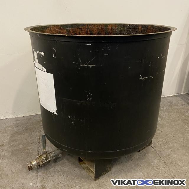 S/S open tank 1200 litres total