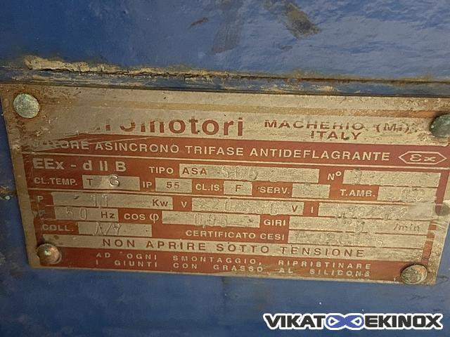 Malaxeur empâteur à tête relevable EUROMELANGE 1.1 kW - 160 à 800 T/min