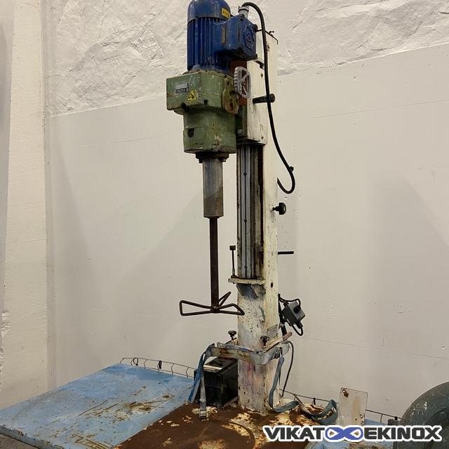 Malaxeur empâteur à tête relevable EUROMELANGE 1.1 kW - 160 à 800 T/min