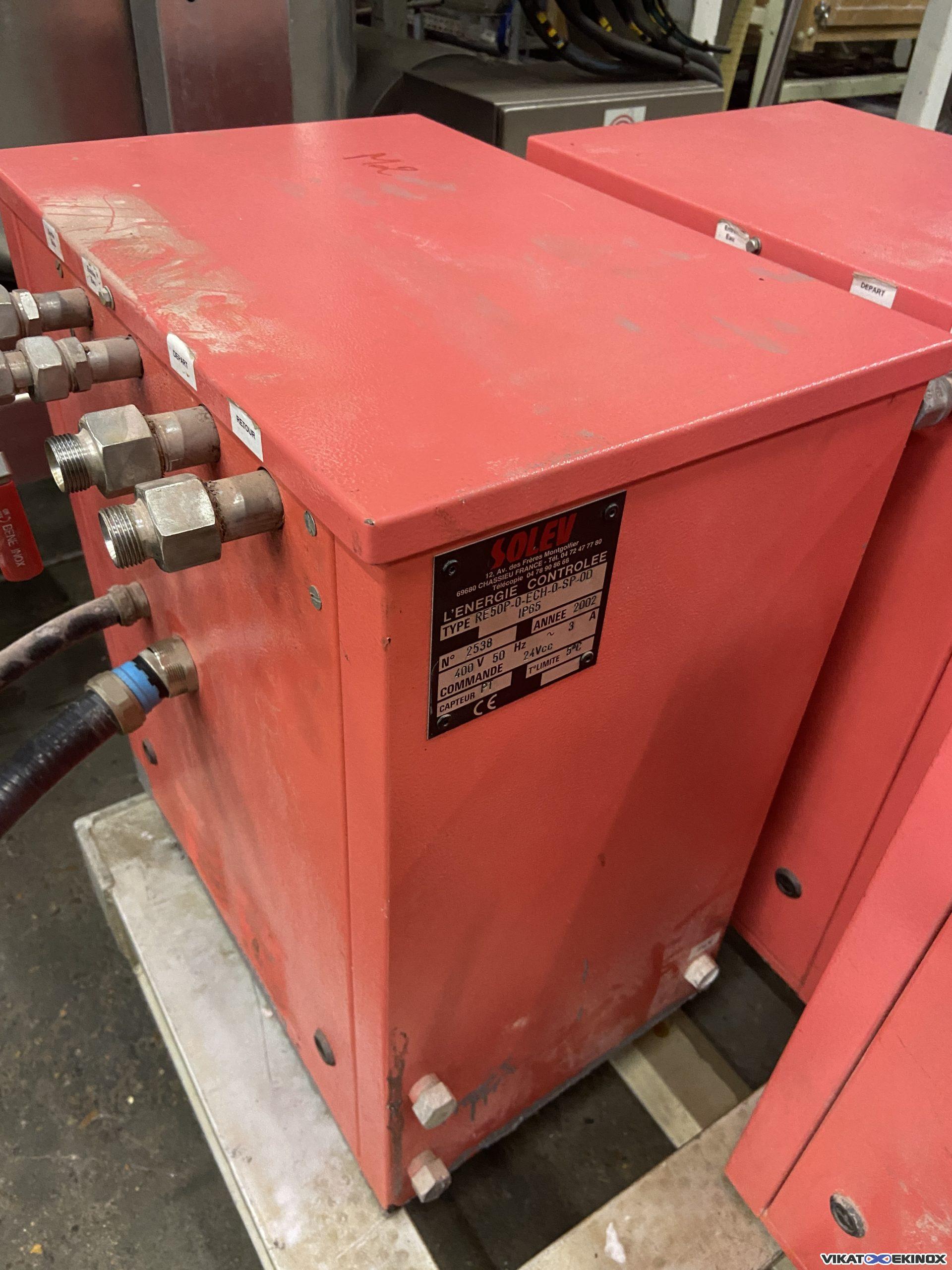 Mélangeur granulateur 24 litres RPA PROCESS AOUSTIN type NOVAMIX NX 24L - Double enveloppe