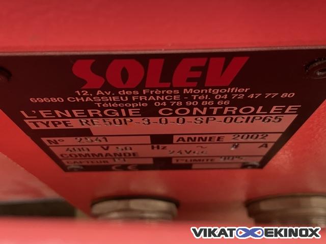 Mélangeur granulateur 150 litres RPA PROCESS AOUSTIN type NOVAMIX NX 150L - Double enveloppe