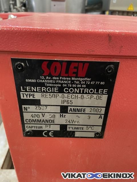 Mélangeur granulateur 150 litres RPA PROCESS AOUSTIN type NOVAMIX NX 150L - Double enveloppe