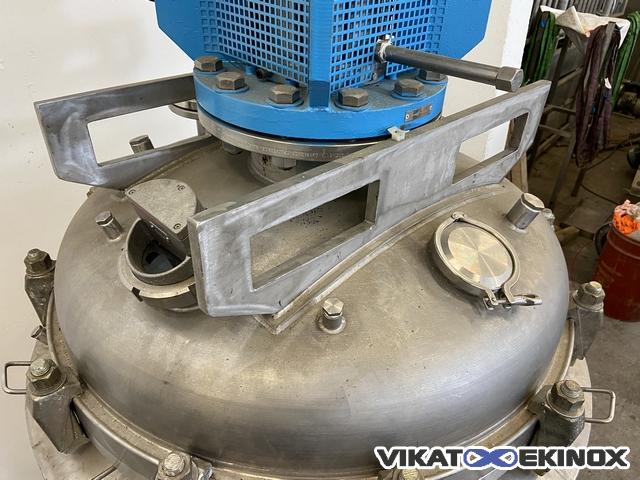 ATCS S/S reactor 710 litres -AGITEC stirrer 15 kw
