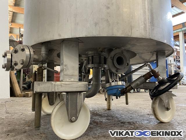 ATCS S/S reactor 710 litres -AGITEC stirrer 15 kw