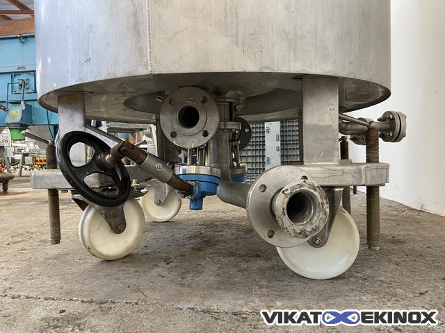 ATCS S/S reactor 710 litres -AGITEC stirrer 15 kw