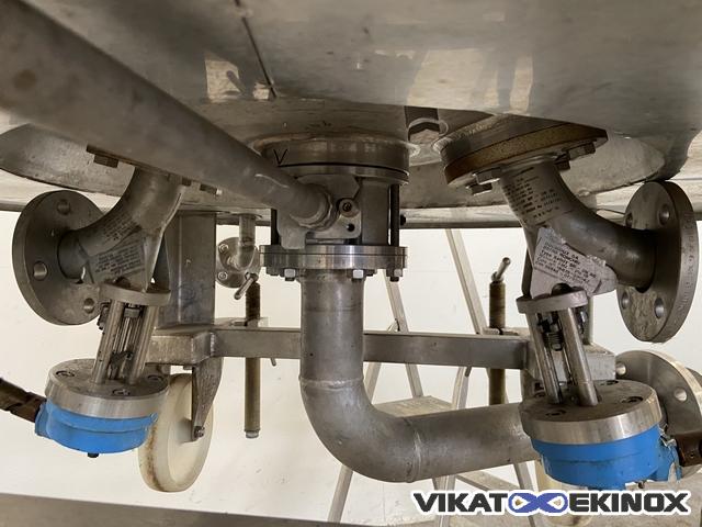 ATCS S/S reactor 710 litres -AGITEC stirrer 15 kw