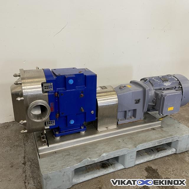 Pompe à pistons circonférentiels 56.75 m3/h ALFA LAVAL type SCPP 2/220 - inox