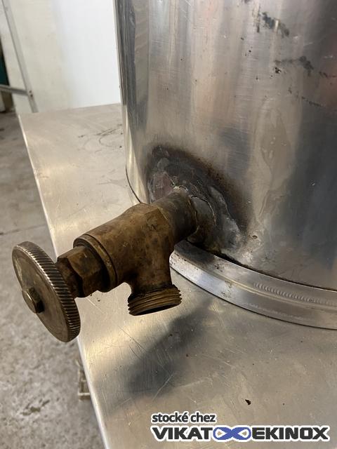 Conge fût inox 50 litres DECALINOX