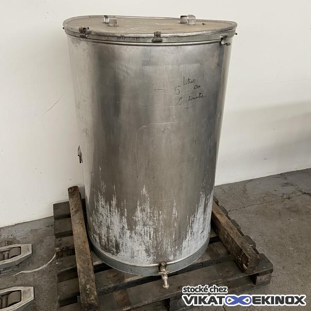 Conge fût inox 600 litres
