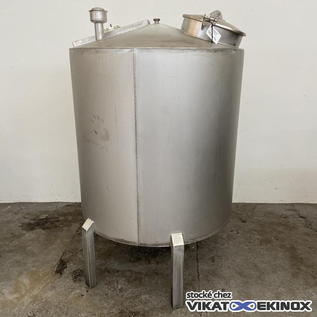 Cuve 1800 litres inox 304- Agitation possible