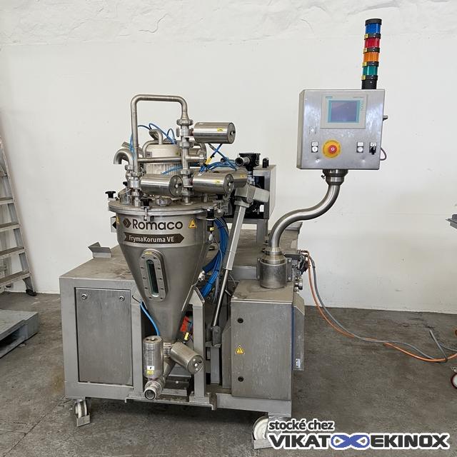 Désaérateur sous vide en continu ROMACO FrymaKoruma type VE-1- Inox 316
