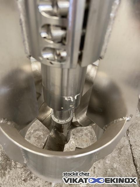 Mélangeur Rotor/Stator à tête relevable 2.2 kw 2845 T/min YTRON-Y - Inox