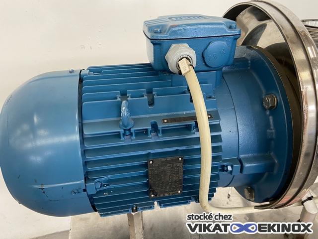 Pompe centrifuge auto-amorçante sanitaire inox 7.5 kW 1450T/min CSF INOX type AS65-4-10/BD.MPT80