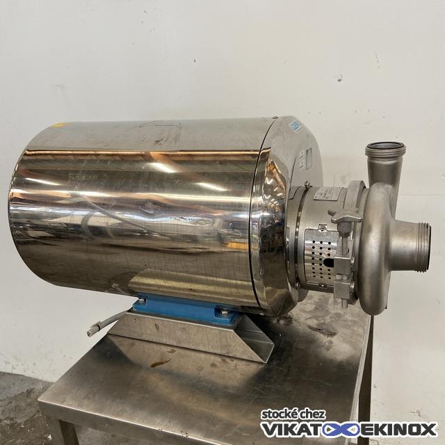 Pompe centrifuge sanitaire inox 7.5 kW 3000 T/min CSF INOX type CS50-175-2-10/BD.70MPW80