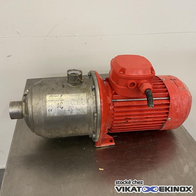 Pompe centrifuge multicellulaire inox 8m3/h SALMSON type MULTI-H405N-SE-T
