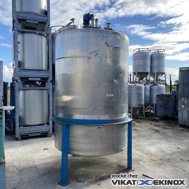 S/S agitated tank 3000 litres