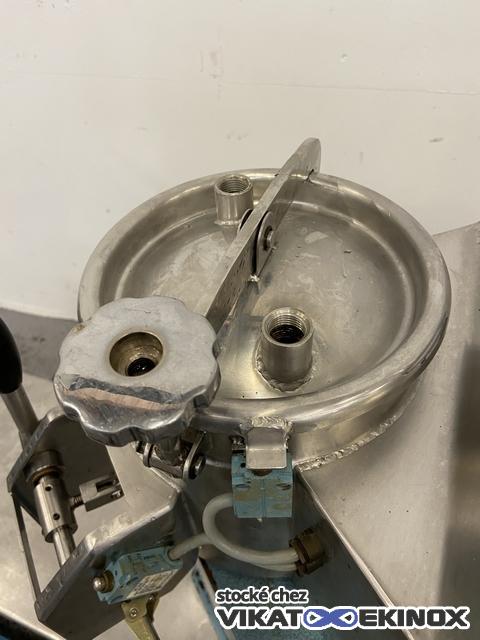 Mélangeur sécheur agité 4,5 litres GUEDU type 4.5 NO-Double enveloppe- Inox
