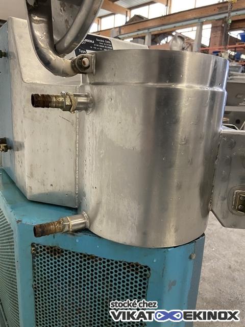 Mélangeur sécheur agité 4,5 litres GUEDU type 4.5 NO-Double enveloppe- Inox