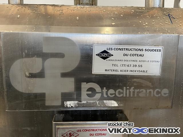 CSC agitated tank 695 litres - S/S 304
