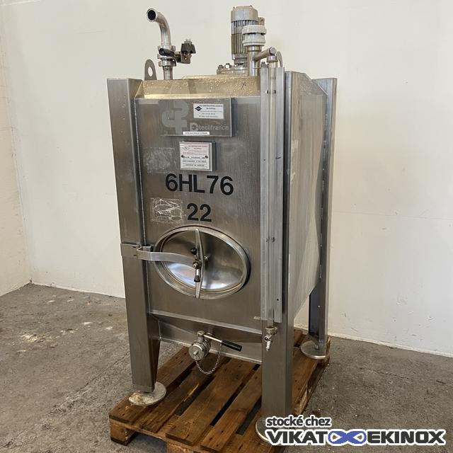 Cuve agitée 695 litres inox 304 - CSC