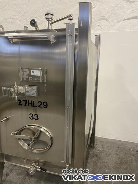 Container/ cuve 2400 litres inox 304 - CSC